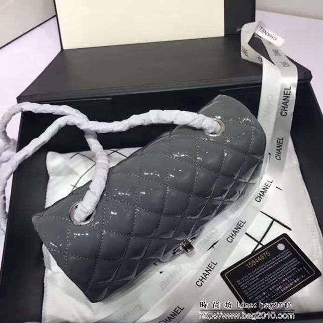 香奈兒CHANEL 升級版A1116小羊皮金銀鏈條單肩斜挎包 DSC1051